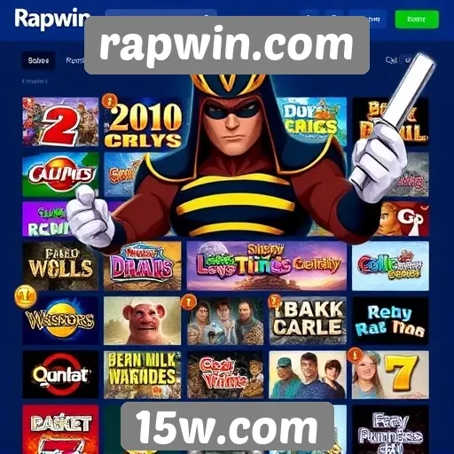 Ranking dos jogos mais populares em rapwin.com